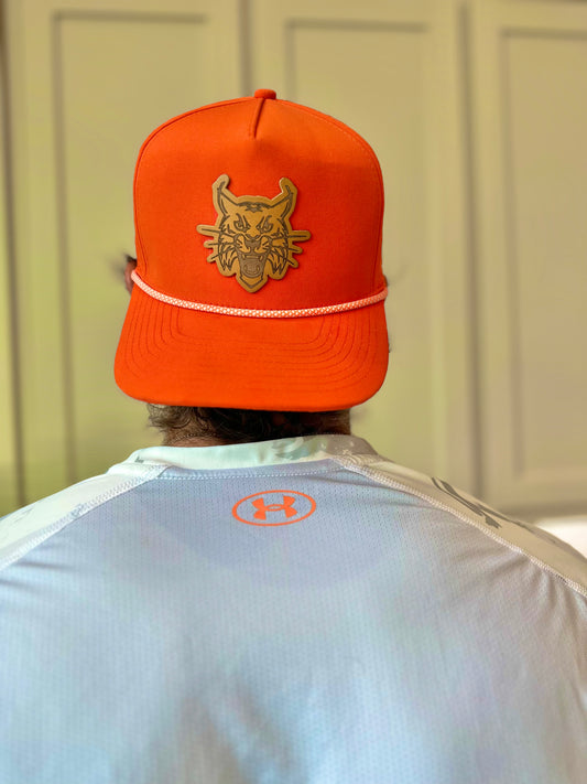 Orange Performance Rope - Leather Bobcat